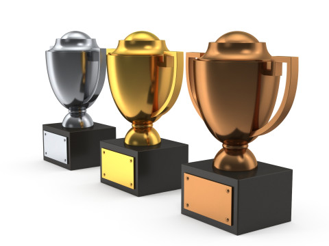 Trophy cups Modèle 3D