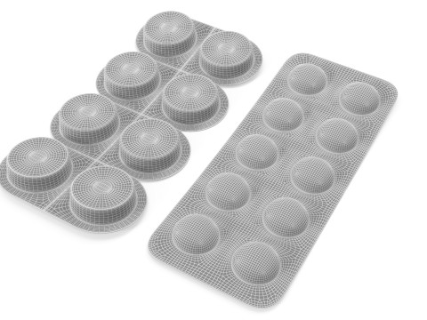 Pills 3D Модель