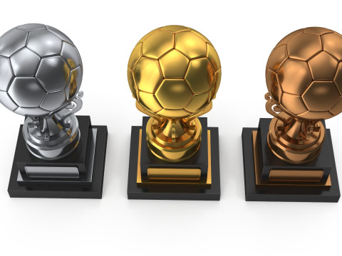 Trophy balls 3D 模型