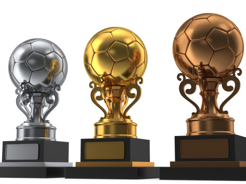 Trophy balls 3D 模型
