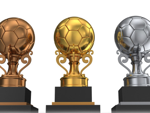 Trophy balls 3D 模型