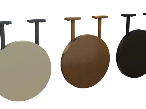 Signboards coffee shop 3D Model
