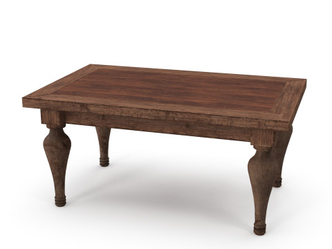 Old Table 3Dモデル