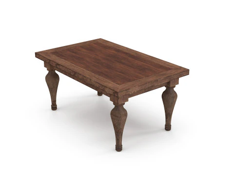 Old Table 3D Model