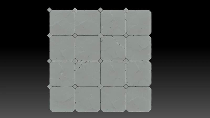Stylized tile Modelo 3D .c4d .max .obj .3ds .fbx .stl .blend