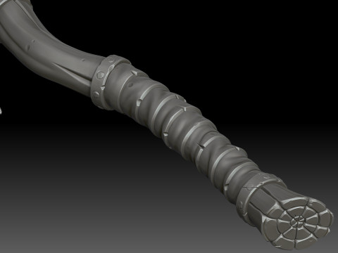 Stylized battle axe Modelo 3D