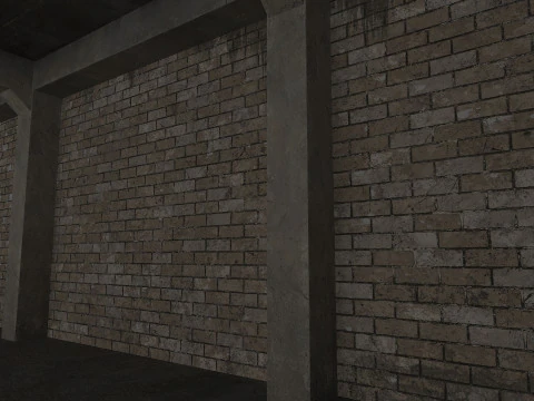 Old warehouse 3D Model