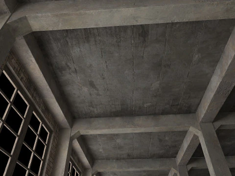 Old warehouse 3D Model