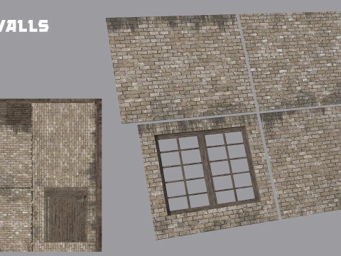 Old warehouse 3D Model