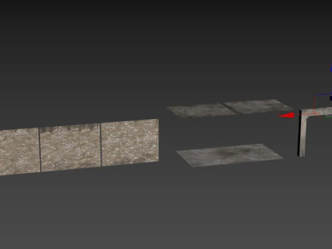 Old warehouse 3D Model