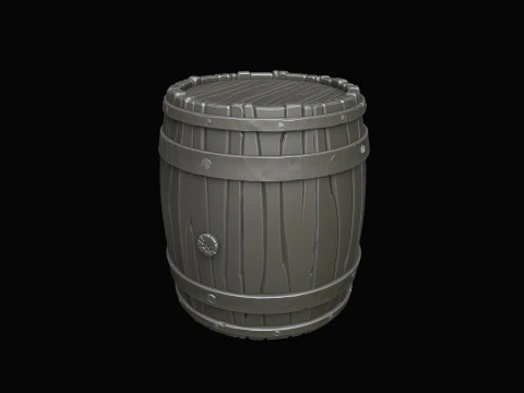Stylized pack Mine 3D Model