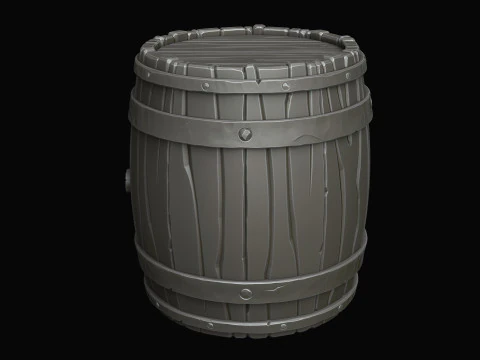 Stylized pack Mine 3D Model