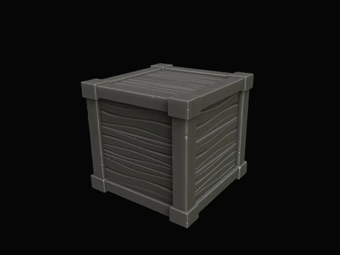 Stylized pack Mine 3D Model