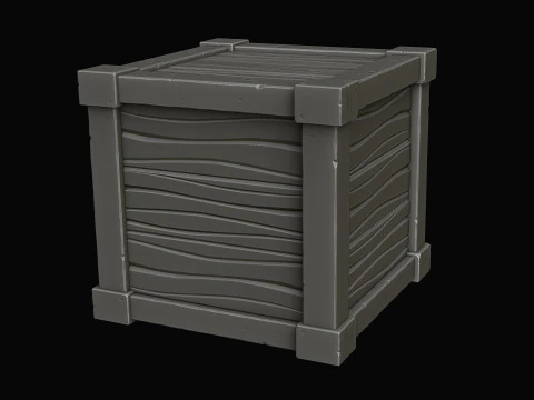 Stylized pack Mine 3D Model