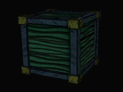 Stylized pack Mine 3D Model