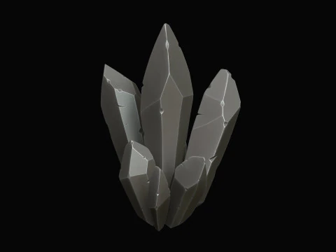Stylized pack Mine 3D Model