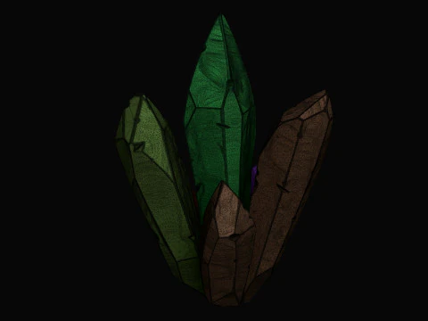 Stylized pack Mine 3D Model