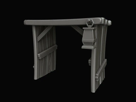 Stylized pack Mine 3D Model