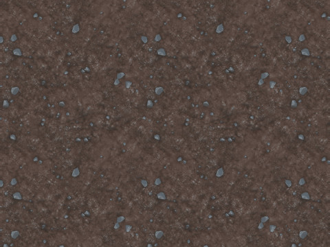 Gestileerde mijn 3D Model