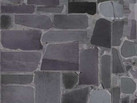 Gestileerde mijn 3D Model