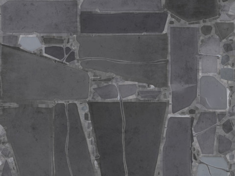 Gestileerde mijn 3D Model