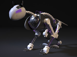 robot cat 3D Model