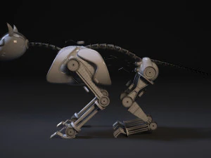 robot cat 3D Model