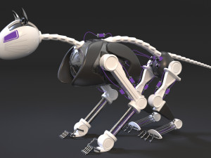 robot cat 3D Model
