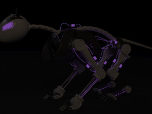 robot cat 3D Model