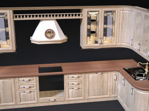 classic kitchen 3D Model