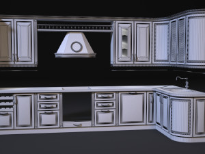 classic kitchen 3D Model