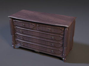 chest of drawers Model 3D
