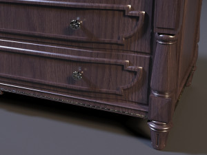 chest of drawers Model 3D