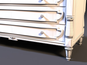 chest of drawers Model 3D