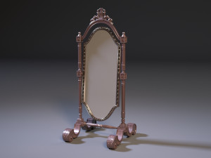gothic mirror 3D Model