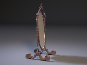 gothic mirror 3D Model