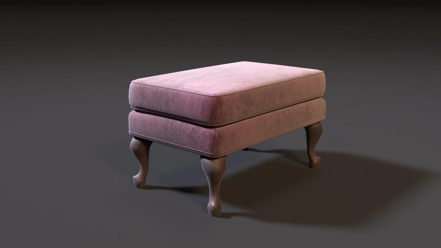 pouf 3D Model .c4d .max .obj .3ds .fbx .stl .blend 