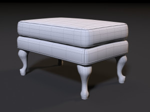 pouf 3D 모델
