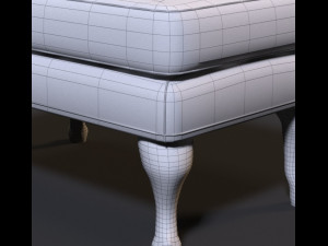 pouf 3D 모델