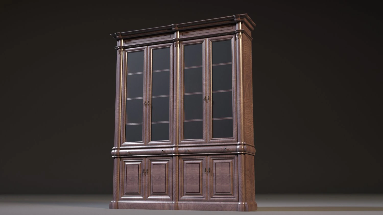 cabinet cupboard 3D Model .c4d .max .obj .3ds .fbx .stl .blend 
