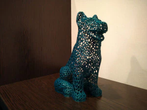 k&ouml;pek voronoi 3D Baskı Modeli