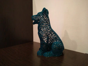 k&ouml;pek voronoi 3D Baskı Modeli