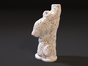 male torso voronoi 3D Принт Модель