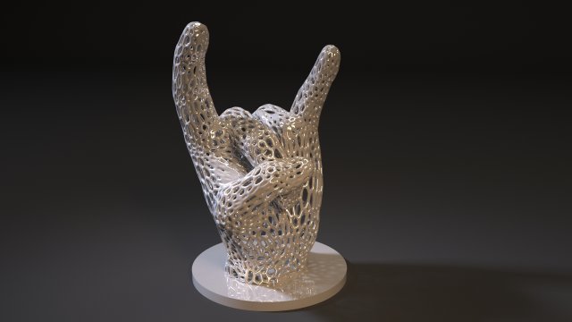 rocknroll 3D Принт Модель .c4d .max .obj .3ds .fbx .stl .blend 