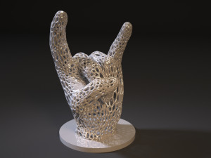 rocknroll 3Dプリントモデル