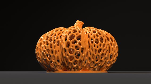 pumpkin halloween Model Cetak 3D .c4d .max .obj .3ds .fbx .stl .blend