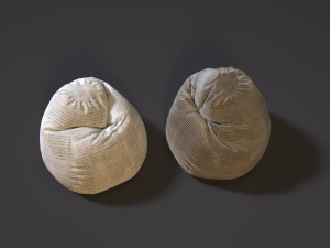 bag chair Model 3D