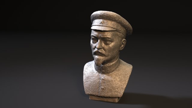 feliks dzerzhinsky 3D-printmodel .c4d .max .obj .3ds .fbx .stl .blend 