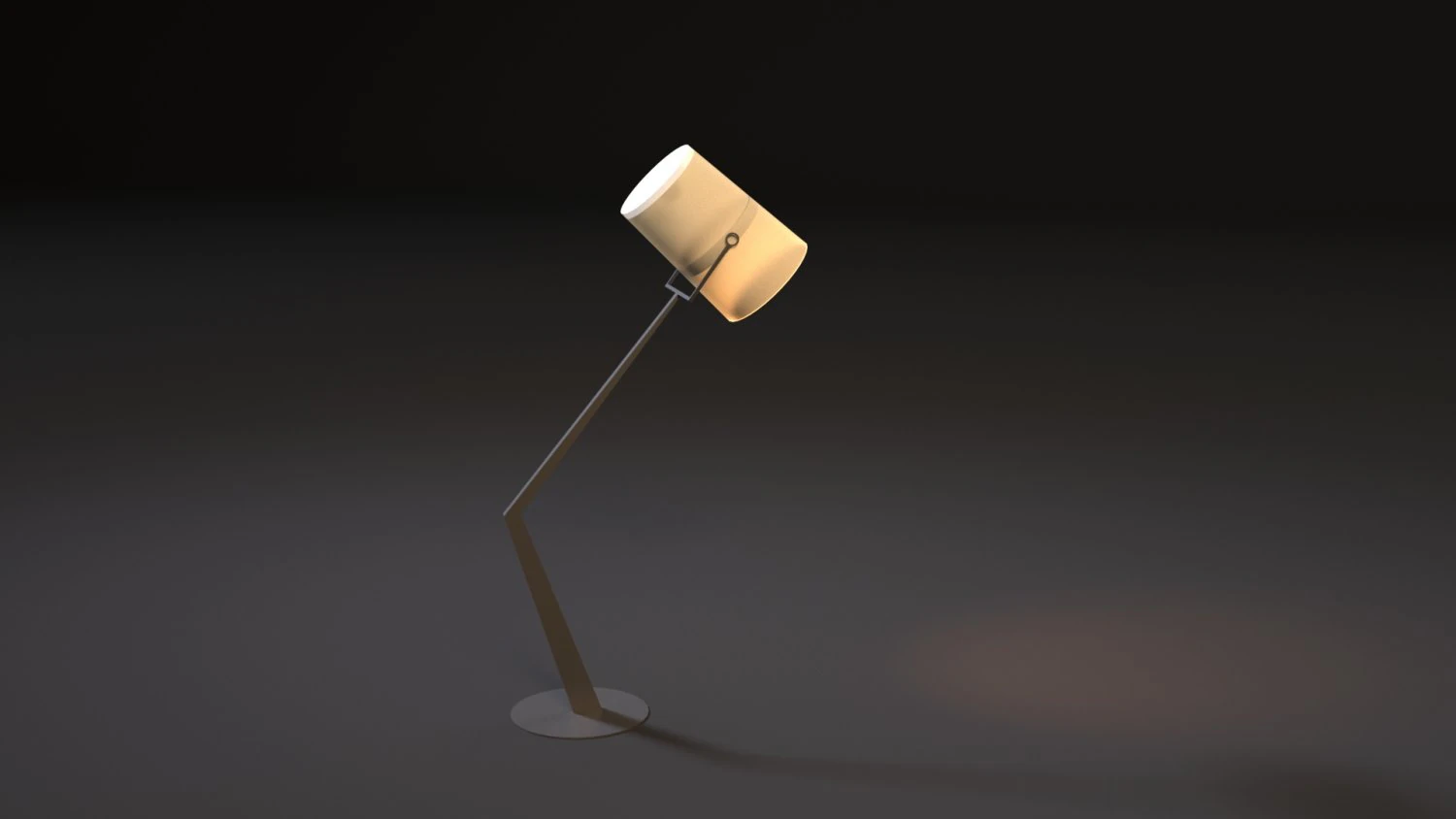 floor lamp 3D Model .c4d .max .obj .3ds .fbx .stl .blend 