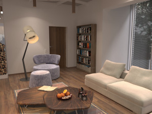 modern interior 3Dモデル